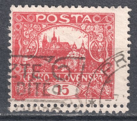 15h s dvojí perforací na dolní straně / 15h with a double perforation along the bottom