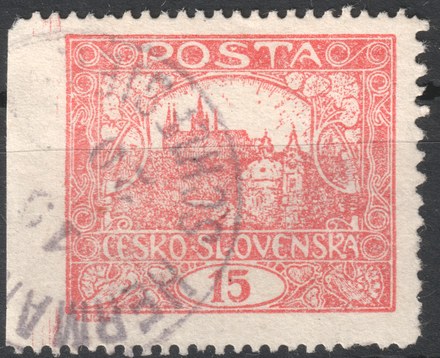 15h bez levého svislého zoubkování / 15h without the left vertical perforation