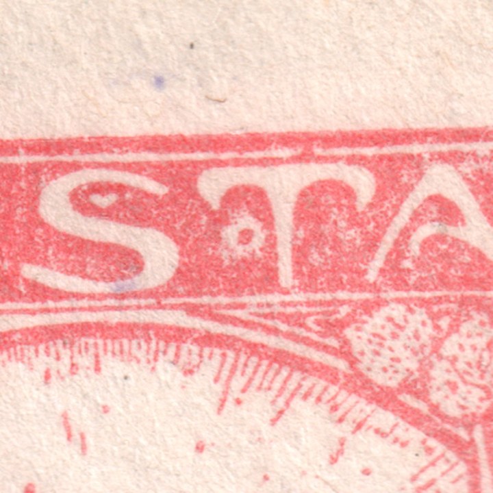detail prstynku v napisu POSTA / detail of a ring inside the word POSTA