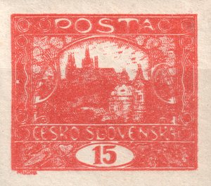 Kus 1 — Dvojitý tisk. Druhý otisk leží jen o zlo