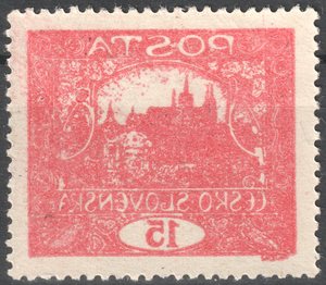 Kus 2 — Obtisk na lepu. Kresba je zrcadlově obrá