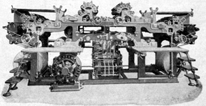 Knihtiskový stroj / letterpress machine